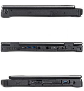 Laptop Ports Getac s410