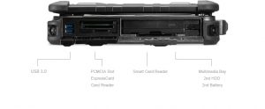 X500 G3 Protected Ports Left